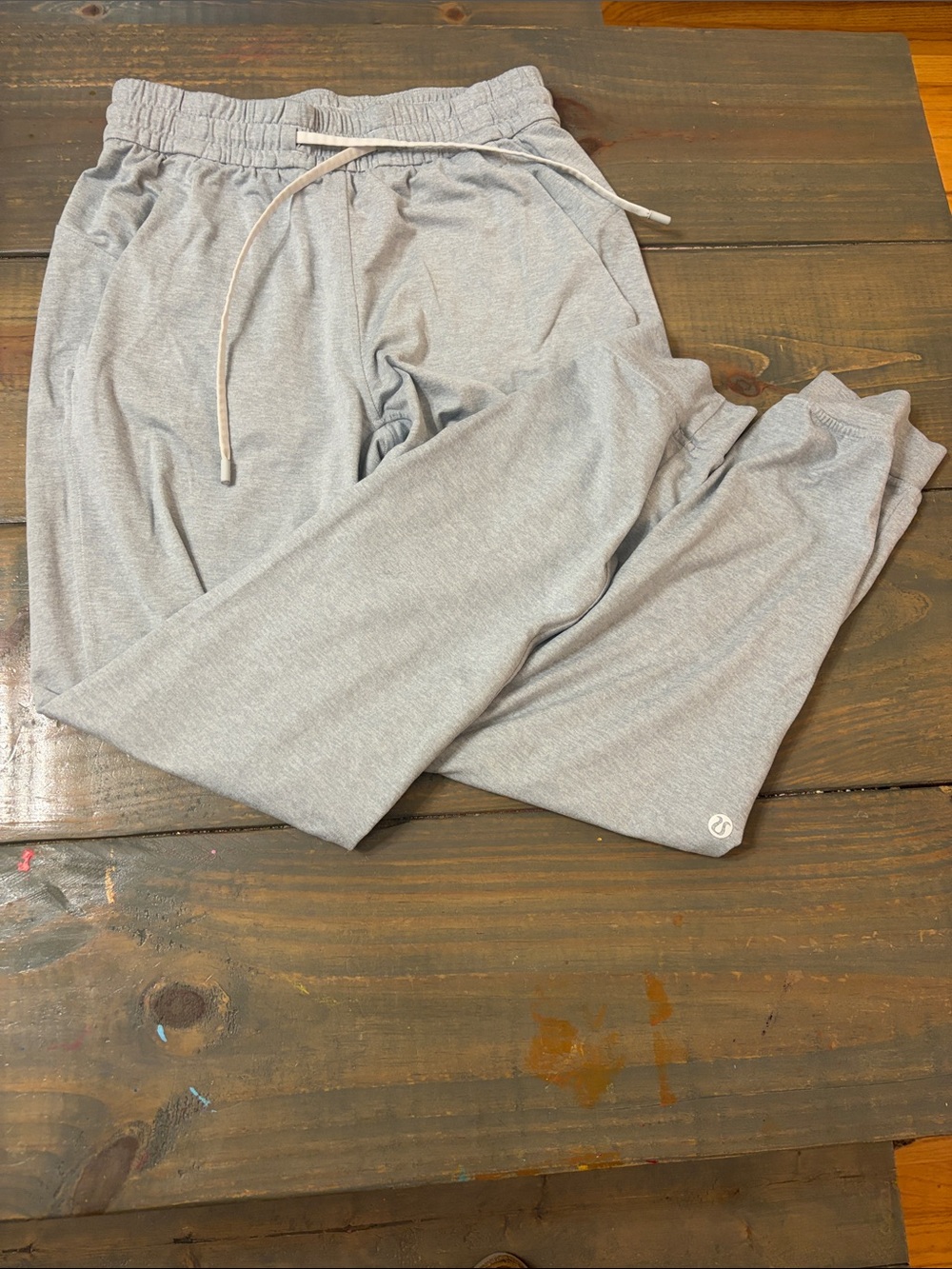 lululemon athletica Light Gray Track Joggers - Picture 2 of 2